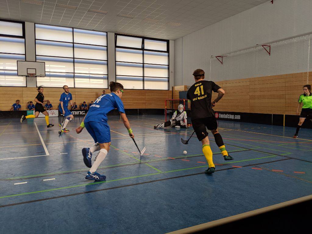 Duell Young Rockets gegen SSV Rapid in der Monumentenstraße in Berlin