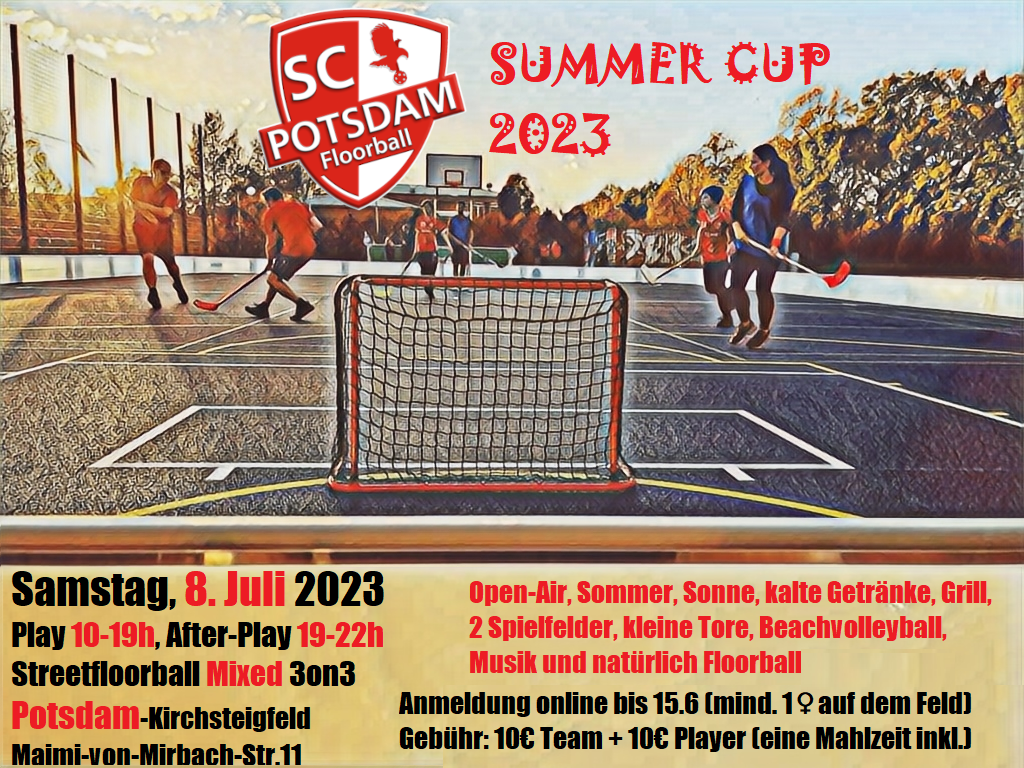 Einladung zu Floorball Summer Cup