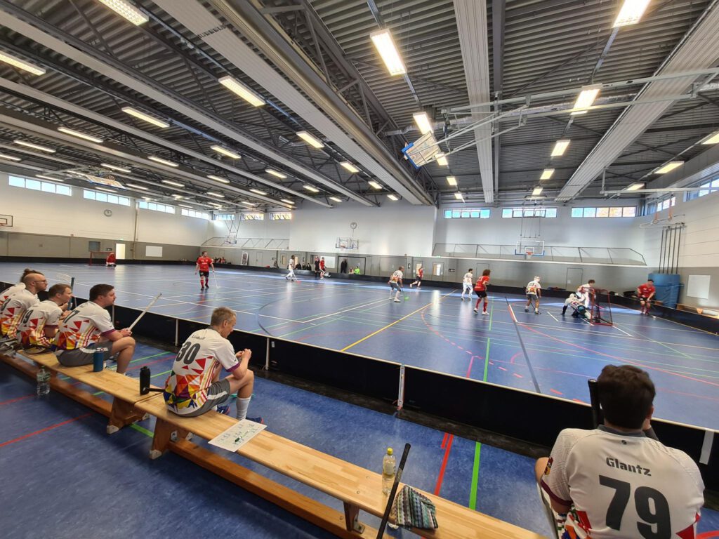 Floorballspiel Potsdam gegen die SG Regenbogen Berlin