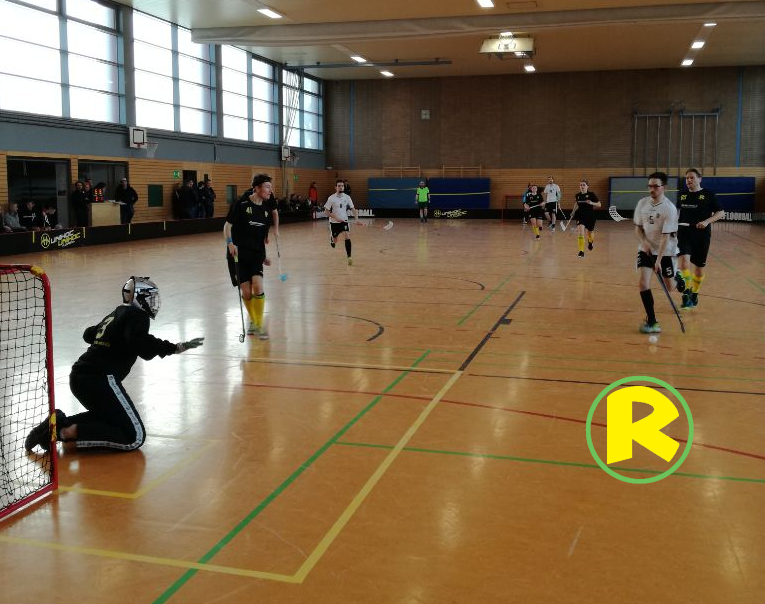 Wenig zu holen auf dem Floorball-Feld für Rapid