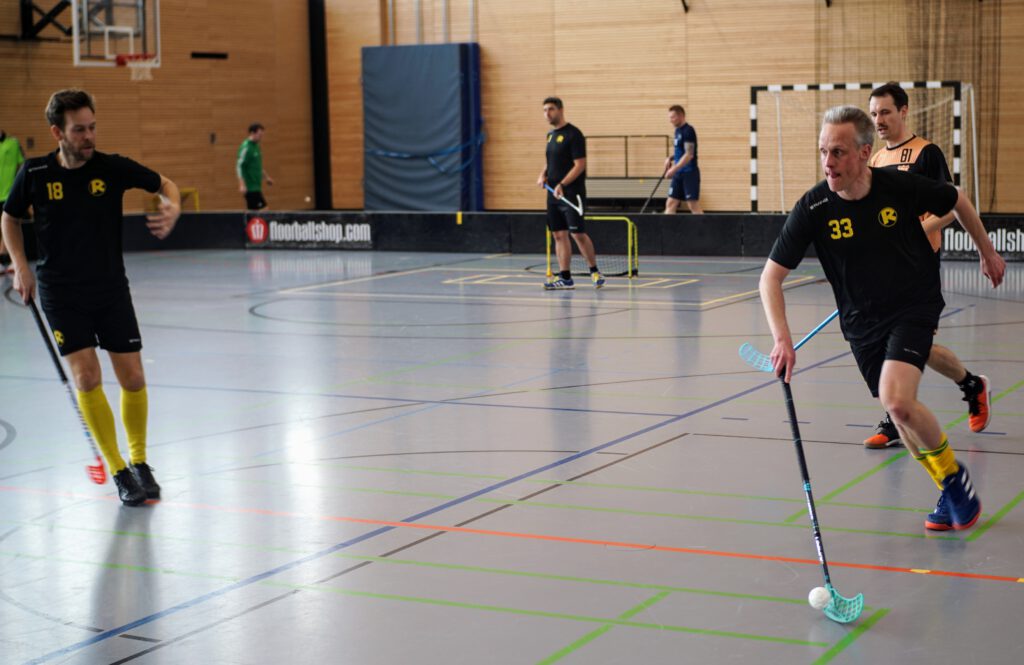 Broilers und Rapid Berlin im Floorball-Duell