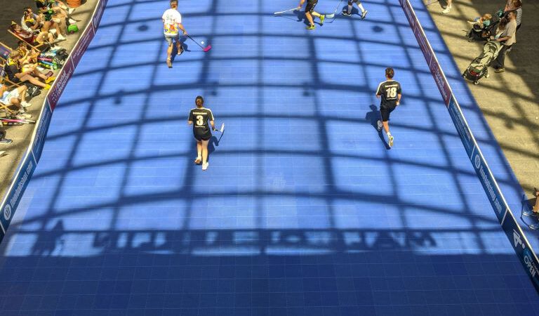 Rapid gewinnt Streetfloorball-Turnier in der Mall of Berlin